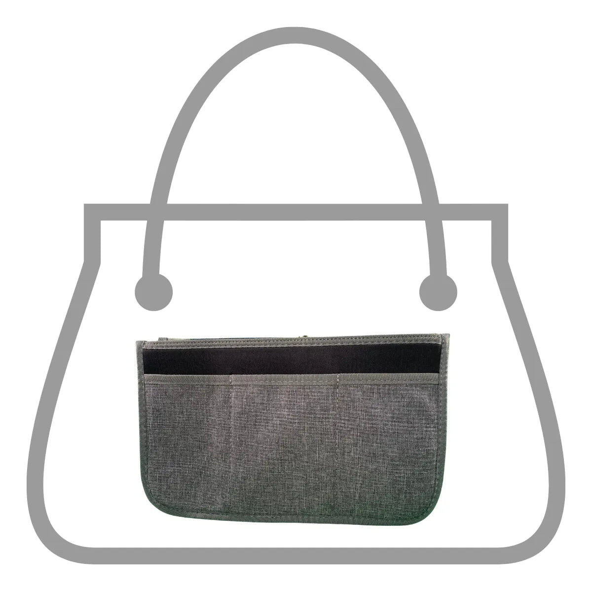 Organizador de bolso para dama