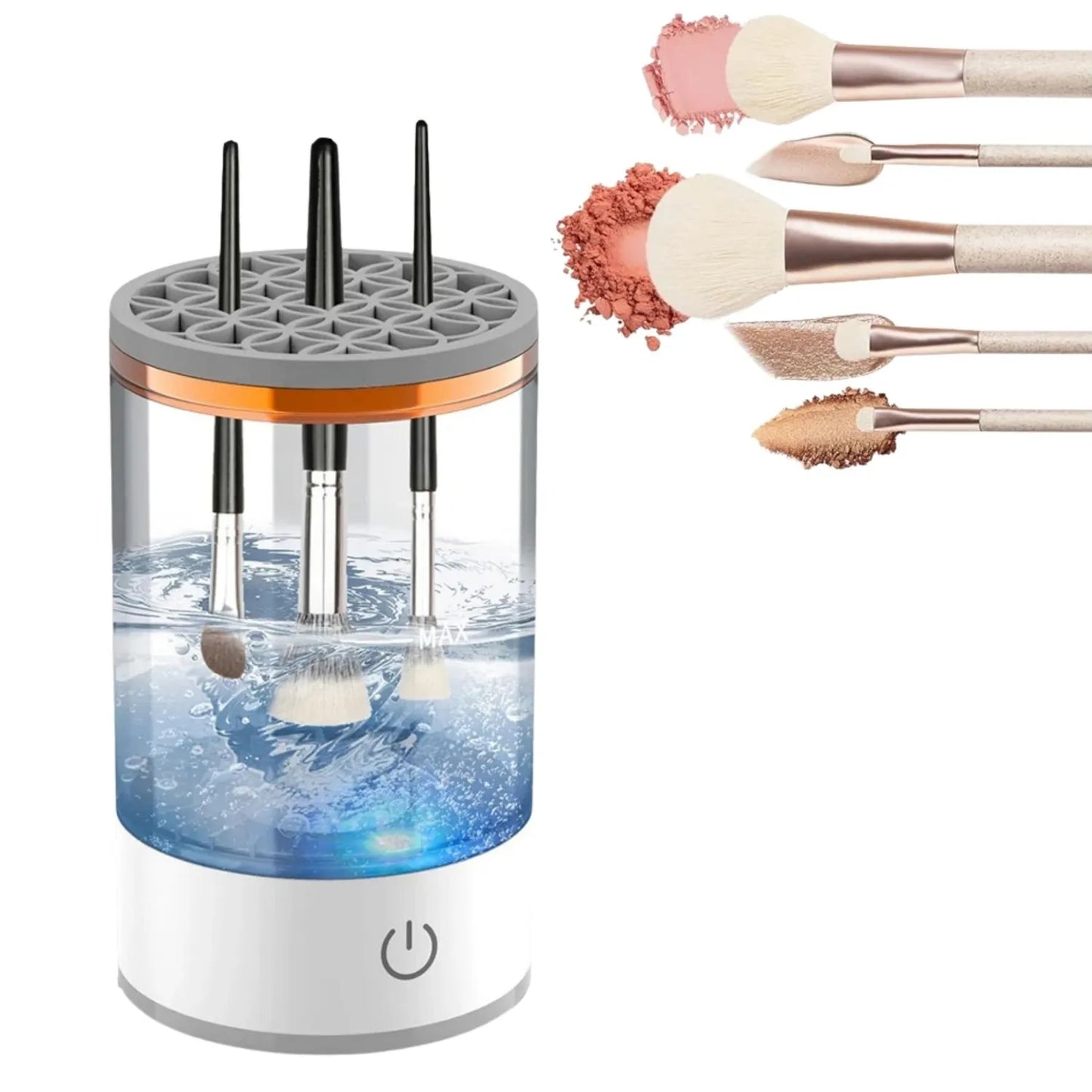 Limpiador De Brochas De Maquillaje Electrico